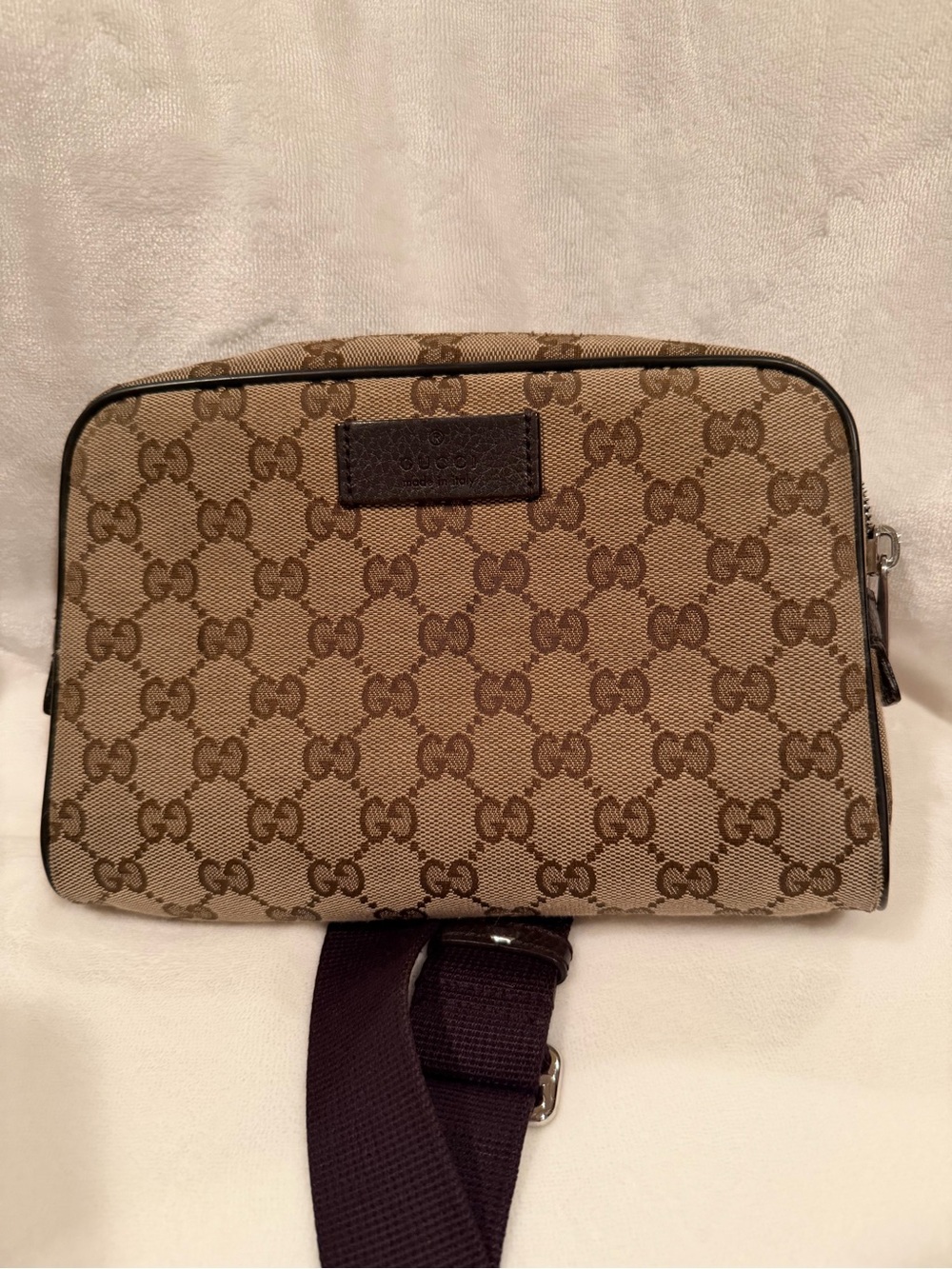 Gucci Brown GG Belt Bag Authentic - Picture 3 of 7